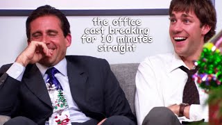 9 Times The Cast Broke IN an Episode of The Office US | Comedy Bites