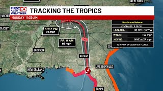 WALB speaks live to Lowndes County's EMA director as Hurricane Helene bears down