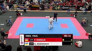 European Kyokushin / Shinkyokushin Championship - semifinals and finals