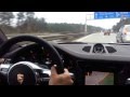 Porsche 911 991 Carrera 4S Autobahn 293kmh (182mph)