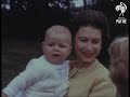 royal family on holiday balmoral castle 1960 british pathé