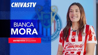 Bianca Mora, nueva jugadora de Chivas Femenil en entrevista