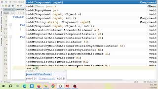 Java Swing: JMenu addSeparator & JSeparator
