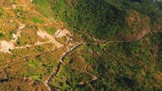 RAMTAN, Ningthoukhong - Loktak Project Road | Viral Yellow Flowers | Aerial View