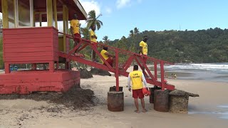 Beachgoers Return To Maracas Bay