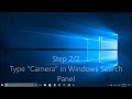 how to turn on webcam and camera in windows 10 and windows 11 two simple steps