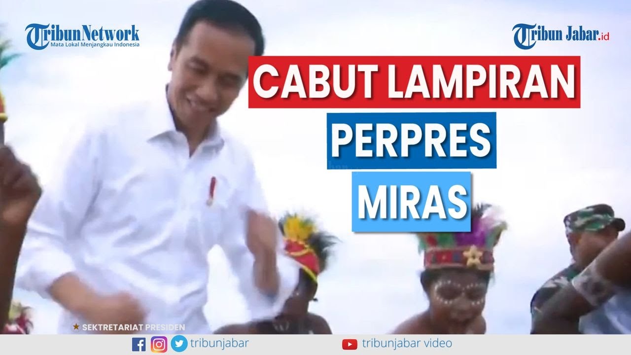 Presiden Jokowi Cabut Lampiran Perpres Miras - YouTube