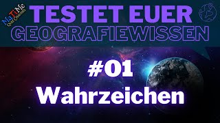 Geografie Quiz - Erkenne die Wahrzeichen weltweit