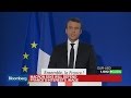 Macron Says A New Chapter in Our History Has Been Opened