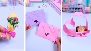 15 Cute gift ideas / Easy paper craft ideas / Paper crafts DIY / Gift bag / Gift box #innovacrafts