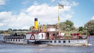 Raddampfer Kaiser Wilhelm in Lauenburg