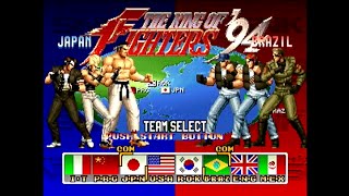 THE KING OF FIGHTERS '94 RE-BOUT 旧タイトルデモ [GV-VCBOX,GV-SDREC]