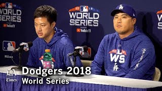 World Series 2018: Hyun-Jin Ryu on being in the World Series and away from Dodger Stadium