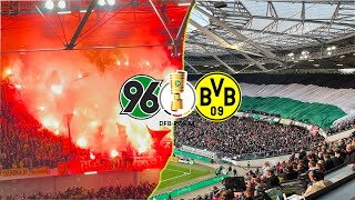 Stadionvlog: Hannover 96 0:2 BVB im DFB-Pokal / HANNOVER VOM SCHIRI VERPFIFFEN?!