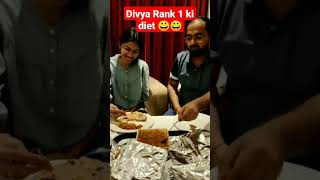 Divya Sikarwar Rank 1 UPPSC  and Mukesh Sir , food competition 😂😂#uppsctopper