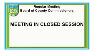 BOCC - Regular Session for Monday, January 22, 2024