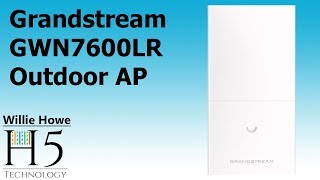 Grandstream GWN7600LR Outdoor Access Point Setup