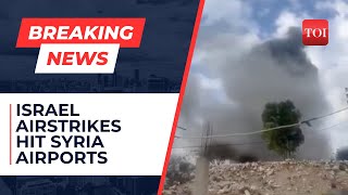 BREAKING: Syria state media says Israel airstrikes damaged two international airports | #israelnews