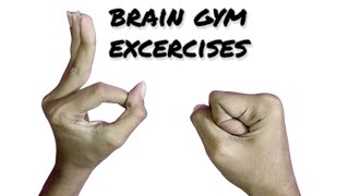 Brain gym | simple brain gym hand exercises | 7 ultimate brain boosting excercises | brain storm