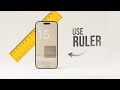 How to Use Ruler on iPhone (explained)