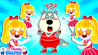 Wolfoo and Friends | GETS A FANCLUB in Barbie Dolls School 😲 First Day of School - Cartoon for Kids