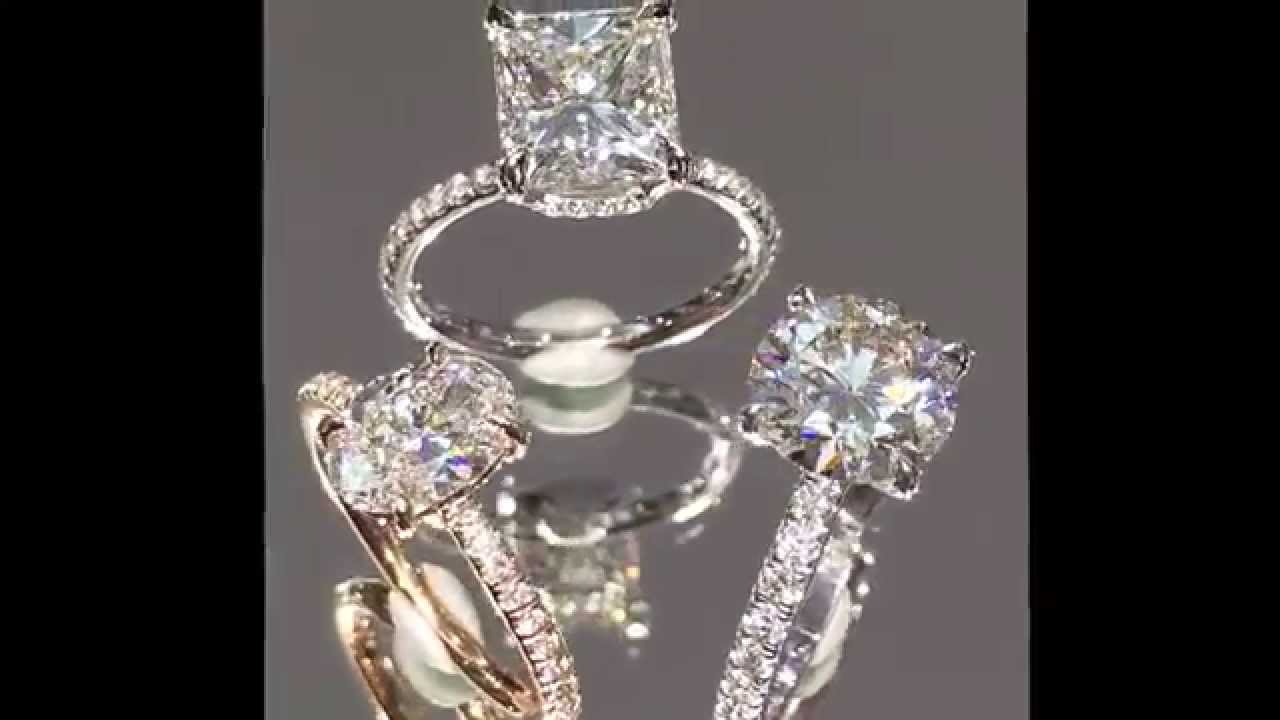 Lauren B Custom Collection Engagement Rings - YouTube