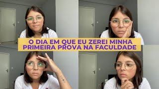 O dia que eu zerei minha primeira prova na faculdade de engenharia