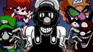 WATCH IF YOU LIKE MARIO HORROR! BEST MOD! | Friday Night Funkin' | Mario's Madness Mod (ALL SONGS)