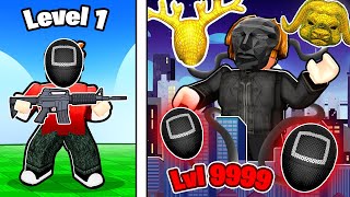 ROBLOX CHOP AND FROSTY PLAY SQUID GAMES TOWER DEFENSE