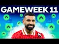 FPL GW11 TRANSFER PLANS | 5 THINGS WE'VE LEARNED ✅