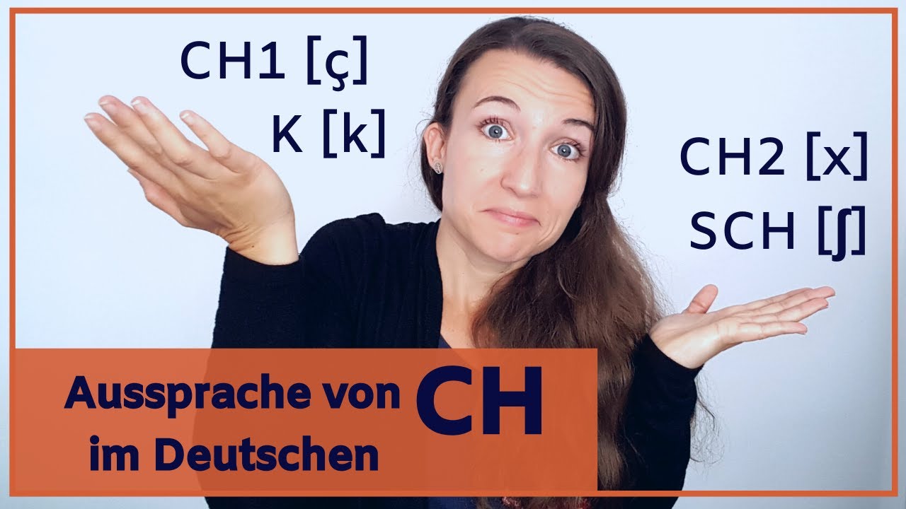 #6 Lektion 6, Der Laut CH (ch) - Deutsche Aussprache Verbessern ...