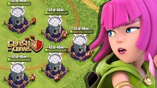 FIZ MAIS UMA VEZ 😂 PIOR MANIA NO CLASH OF CLANS!