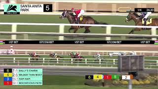 Wilder Than Most wins Race 5 on Friday, February 4, 2022 at Santa Anita Park.