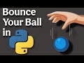 Realistic Ball Bounce Physics in Python | Python Gravity Simulation Pygame