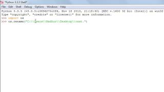 Python Programming Tutorial - 43: Renaming & Deleting Files