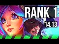 LILLIA vs TALON (JGL) | Rank 1, Rank 1 Lillia, 9/0/4, Legendary | EUW Challenger | 14.13