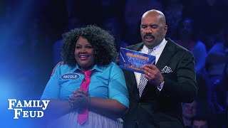 Funny Gals Fast Money! | Celebrity Family Feud