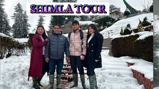 Shimla Trip | Kufri Snowfall 2024 | church \u0026 mall road. ,jaaku Tempel. Exploring vlog