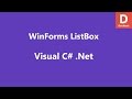Visual C# ListBox Control