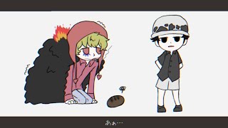 【手描き】My Bread was Burnt to a Crisp【ワンピース】