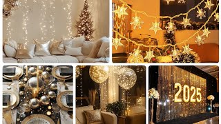 Home decorations for new year eve party/New year party decor at home