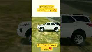 Fortuner Drifting 🔥|| indian car simulator 3d new update||Sidhu moose wala||#shorts #sidhumoosewala