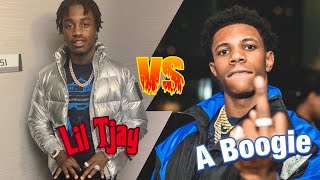 Lil Tjay vs. A Boogie BEEF Lil Tjay (WHAT HAPPENED?!)