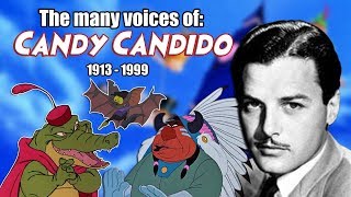 Many Voices of Candy Candido (Animated Tribute - Peter Pan - Robin Hood)