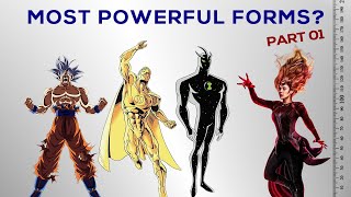 Most Powerful Forms of Superheroes? (Part 01)