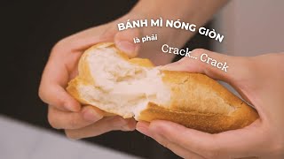 Bánh mì nóng giòn là phải rắc rắc #osmilesvietnam #banhmi