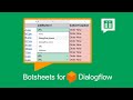 Triggering Dialogflow Intents from Google Sheets