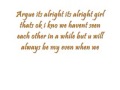 My boo Usher & alicia keyes lyrics