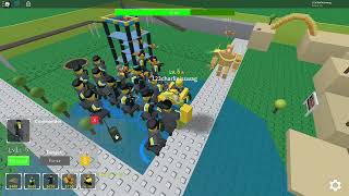 1 Minigunner and 15 Commanders Vs the Golden Titan | Retro TDS (Roblox)