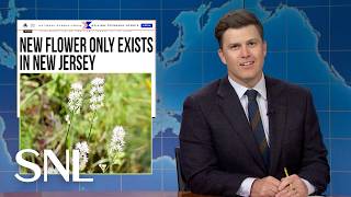 Weekend Update: 40th Anniversary of NBC Logo, Rare Flower Only Exists in New Jersey - SNL